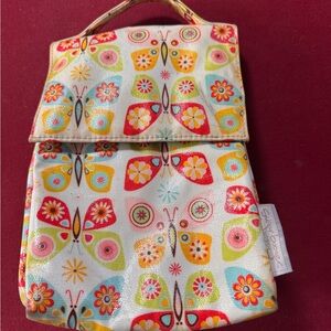 Sugarbooger Butterfly Print insulated lunch Bag